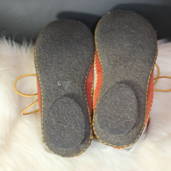 Sorel Women's Lace Up Joplin Ankle Boots Cream Size 10 - Picture 5 of 8